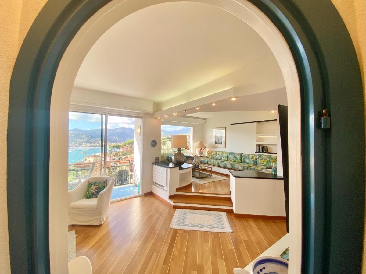 Welcome Riviera - Paradiso 12-Ultimo Restauro Nel 2025-Vista Mare Stupenda-Balcone Con Vista Meravigliosa Piu' Terrazza Solarium Sovrastante Di 70 Mq Esterna Rapallo Esterno foto