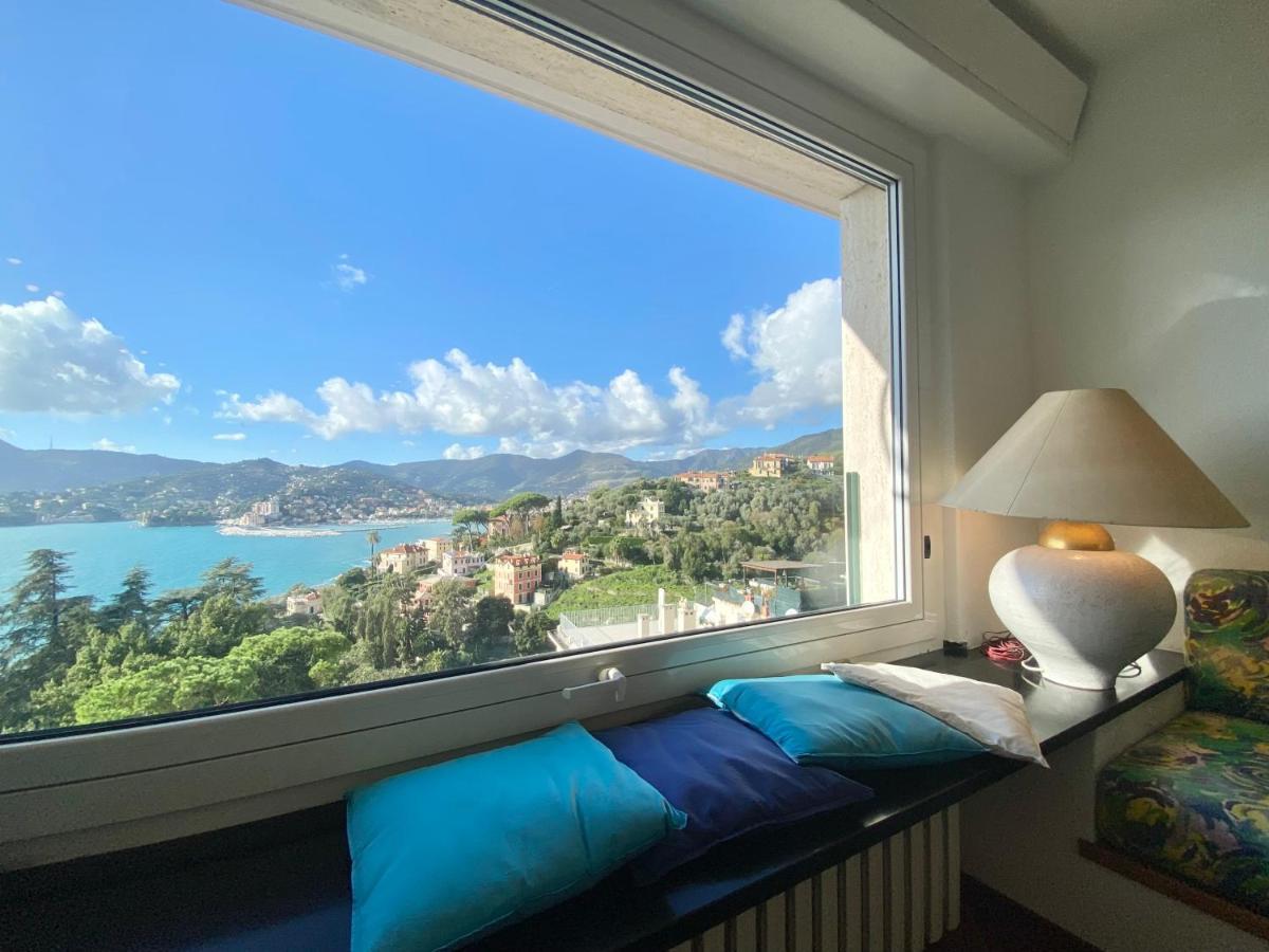 Welcome Riviera - Paradiso 12-Ultimo Restauro Nel 2025-Vista Mare Stupenda-Balcone Con Vista Meravigliosa Piu' Terrazza Solarium Sovrastante Di 70 Mq Esterna Rapallo Esterno foto