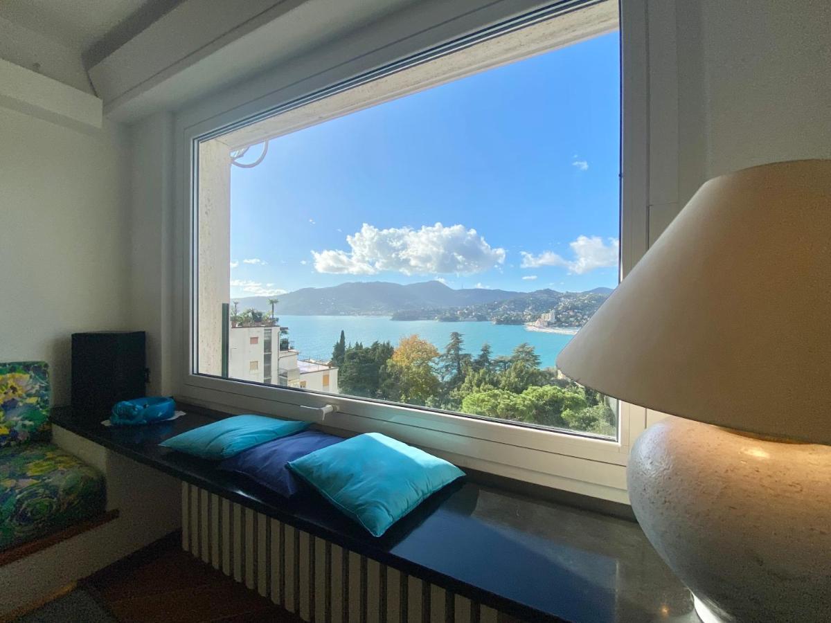 Welcome Riviera - Paradiso 12-Ultimo Restauro Nel 2025-Vista Mare Stupenda-Balcone Con Vista Meravigliosa Piu' Terrazza Solarium Sovrastante Di 70 Mq Esterna Rapallo Esterno foto