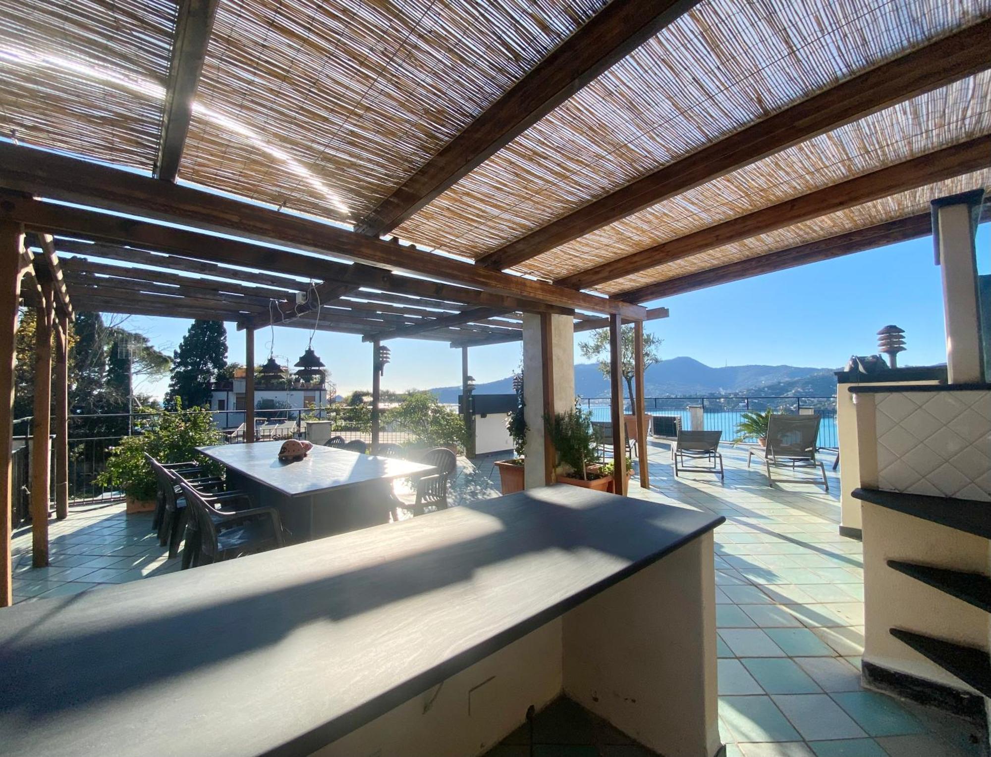 Welcome Riviera - Paradiso 12-Ultimo Restauro Nel 2025-Vista Mare Stupenda-Balcone Con Vista Meravigliosa Piu' Terrazza Solarium Sovrastante Di 70 Mq Esterna Rapallo Esterno foto